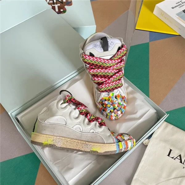 Lanvin Leather Curb Sneakers – LV036 - Image 7