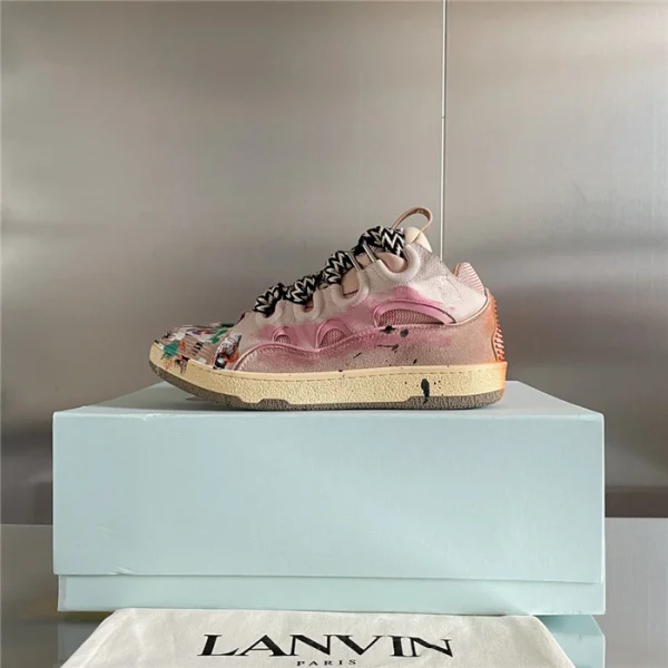 Lanvin Leather Curb Sneakers – LV037 - Image 3