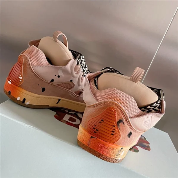 Lanvin Leather Curb Sneakers – LV037 - Image 4