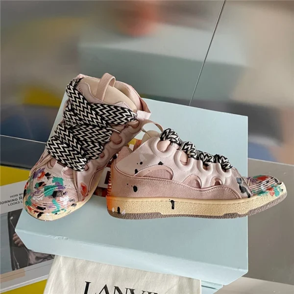 Lanvin Leather Curb Sneakers – LV037 - Image 5