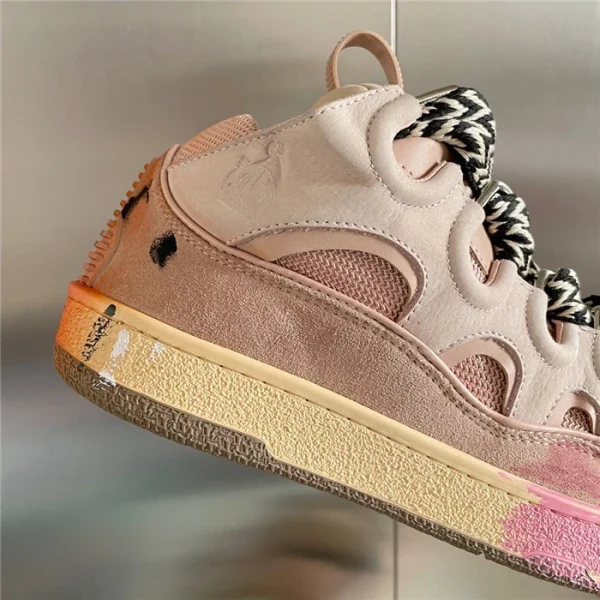 Lanvin Leather Curb Sneakers – LV037 - Image 6
