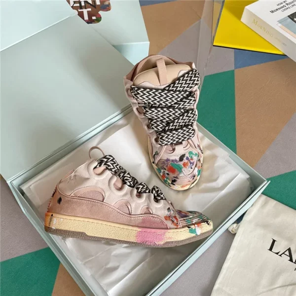 Lanvin Leather Curb Sneakers – LV037 - Image 7