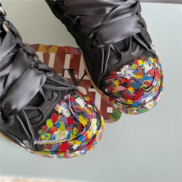 Lanvin Leather Curb Sneakers – LV038 - Image 9