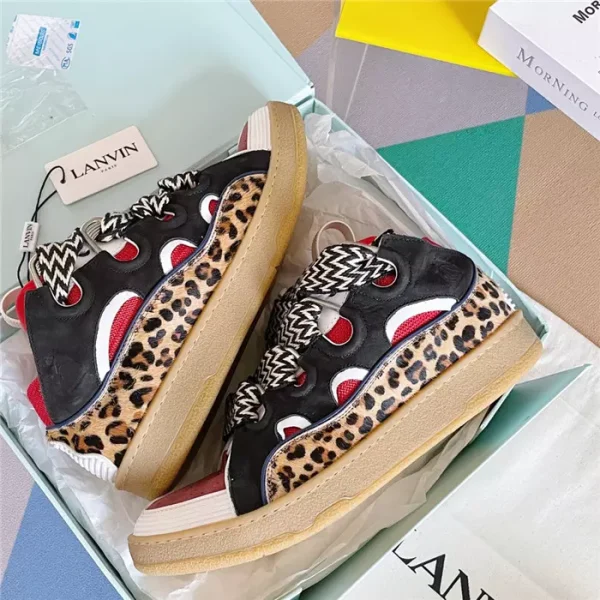 Lanvin Leather Curb Sneakers – LV039 - Image 6