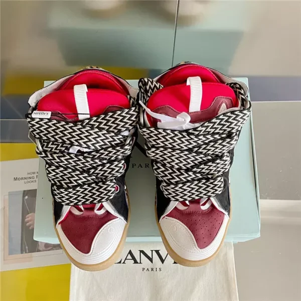 Lanvin Leather Curb Sneakers – LV039 - Image 2