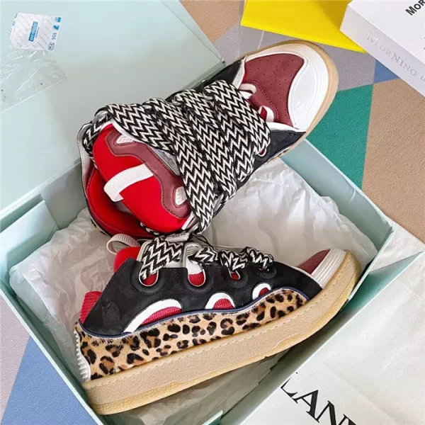 Lanvin Leather Curb Sneakers – LV039 - Image 3