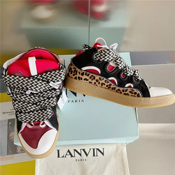 Lanvin Leather Curb Sneakers – LV039 - Image 5