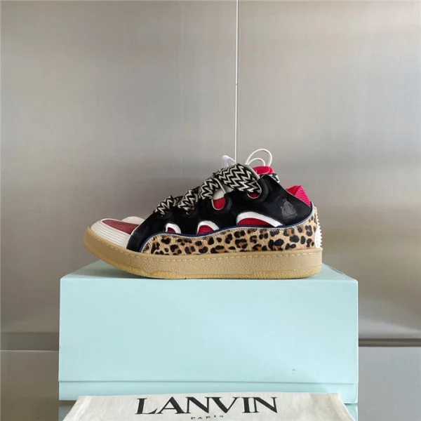 Lanvin Leather Curb Sneakers – LV039 - Image 9