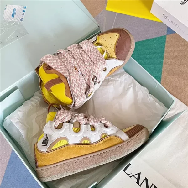 Lanvin Leather Curb Sneakers – LV040 - Image 3
