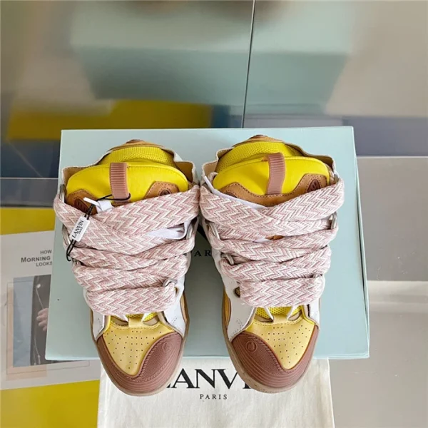 Lanvin Leather Curb Sneakers – LV040 - Image 2