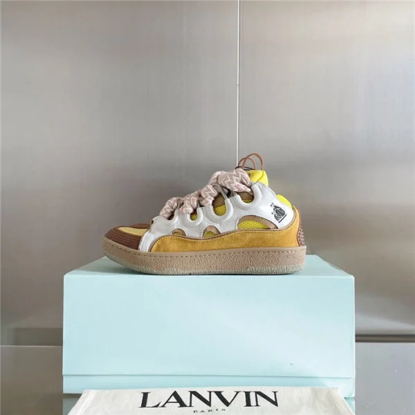 Lanvin Leather Curb Sneakers – LV040 - Image 6