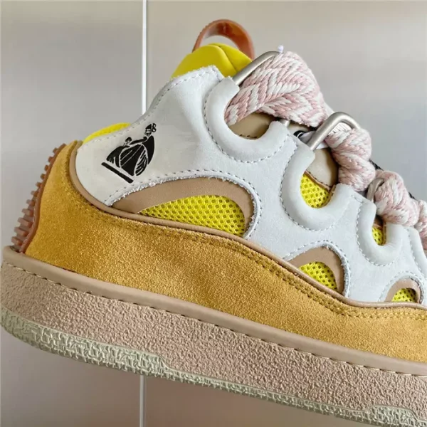 Lanvin Leather Curb Sneakers – LV040 - Image 7