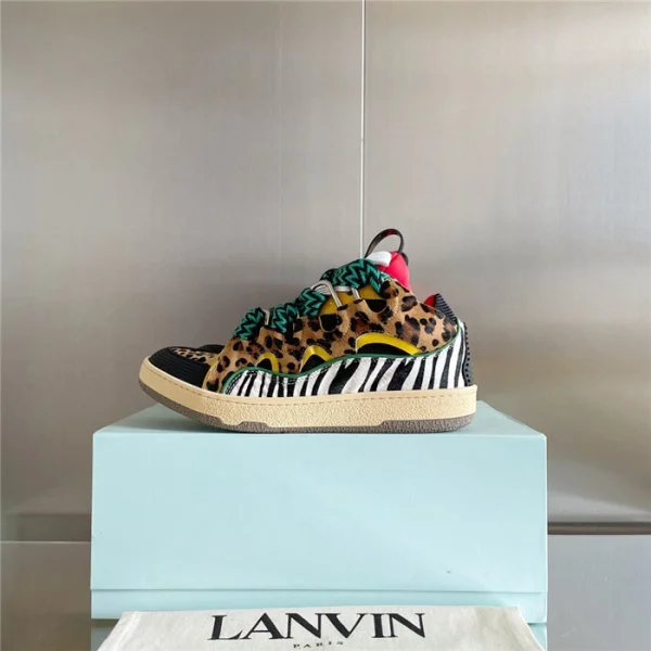 Lanvin Leather Curb Sneakers – LV041 - Image 4