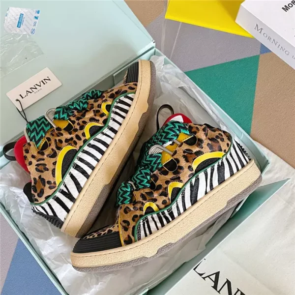 Lanvin Leather Curb Sneakers – LV041 - Image 6