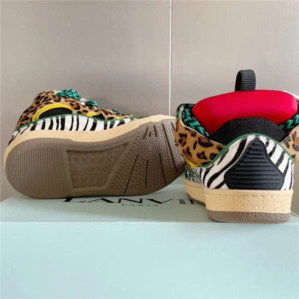 Lanvin Leather Curb Sneakers – LV041 - Image 7
