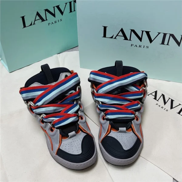 Lanvin Leather Curb Sneakers – LV042 - Image 5