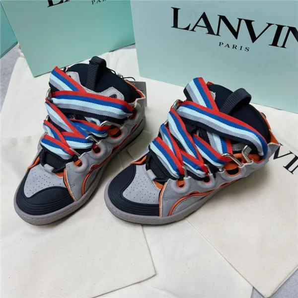 Lanvin Leather Curb Sneakers – LV042 - Image 2