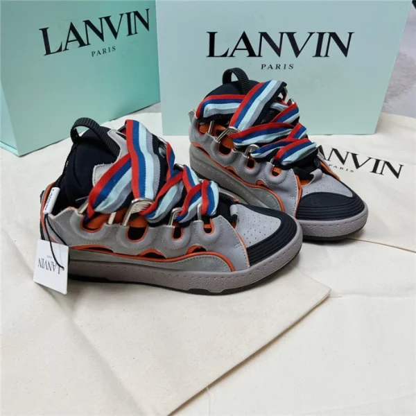 Lanvin Leather Curb Sneakers – LV042 - Image 6