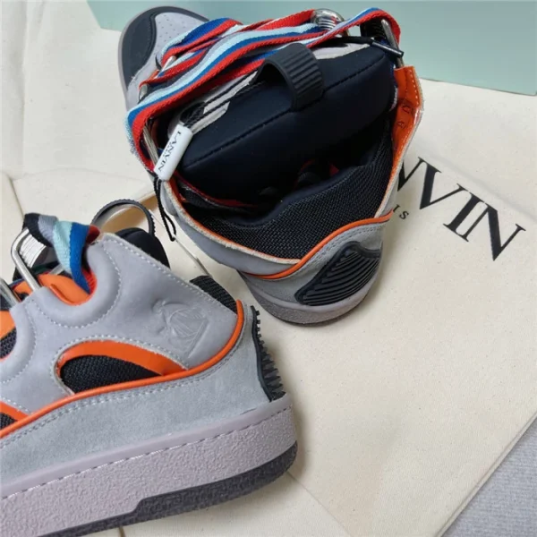 Lanvin Leather Curb Sneakers – LV042 - Image 8
