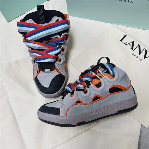 Lanvin Leather Curb Sneakers – LV042 - Image 9