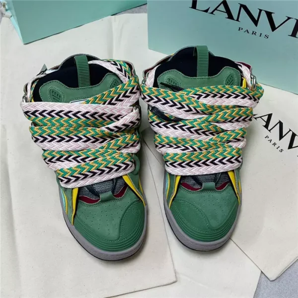 Lanvin Leather Curb Sneakers – LV043 - Image 2