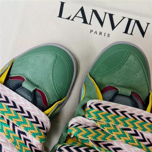 Lanvin Leather Curb Sneakers – LV043 - Image 3