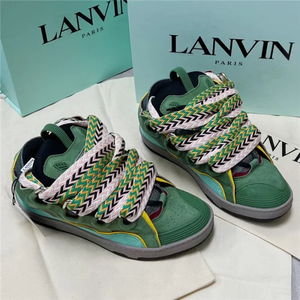 Lanvin Leather Curb Sneakers – LV043 - Image 7