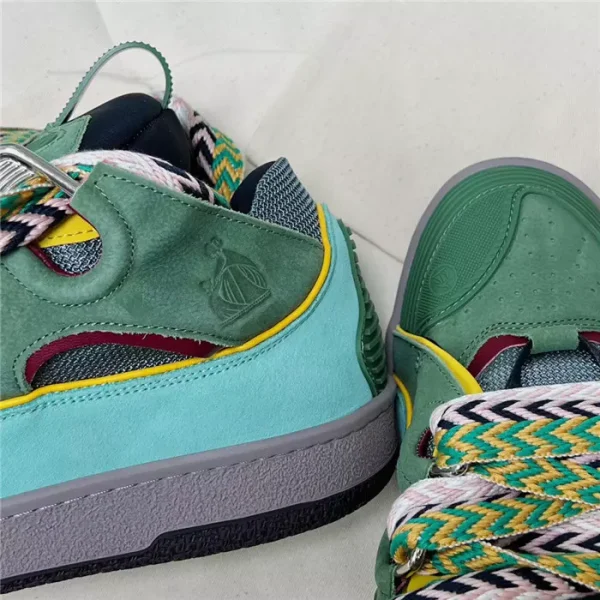 Lanvin Leather Curb Sneakers – LV043 - Image 8