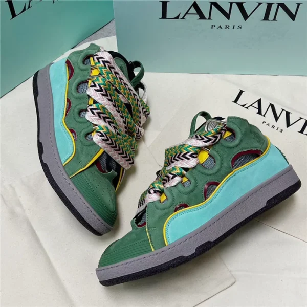 Lanvin Leather Curb Sneakers – LV043 - Image 9