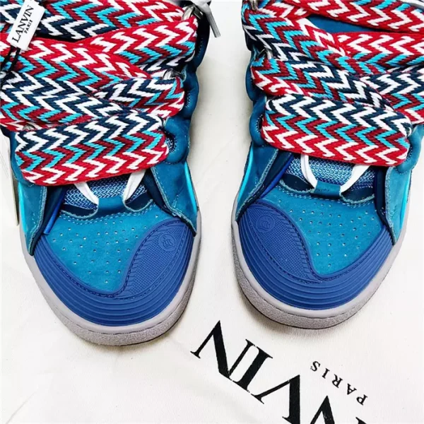 Lanvin Leather Curb Sneakers – LV044 - Image 3