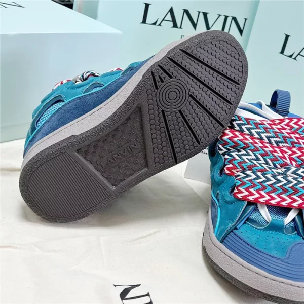 Lanvin Leather Curb Sneakers – LV044 - Image 4
