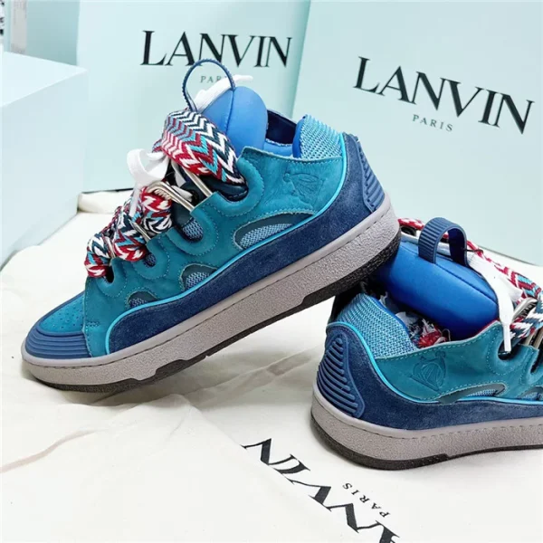 Lanvin Leather Curb Sneakers – LV044 - Image 2