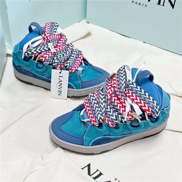 Lanvin Leather Curb Sneakers – LV044 - Image 7