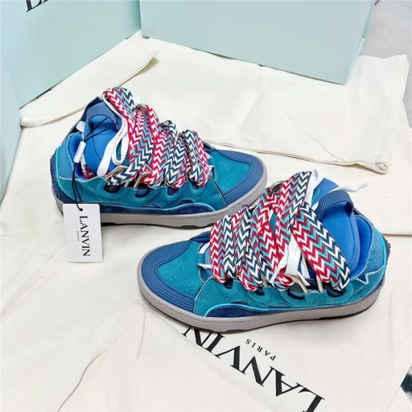 Lanvin Leather Curb Sneakers – LV044 - Image 8