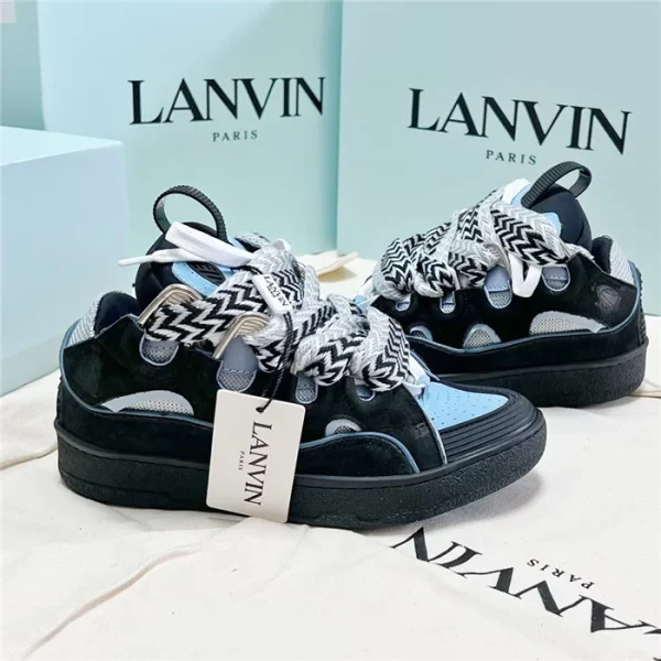 Lanvin Leather Curb Sneakers – LV045 - Image 2