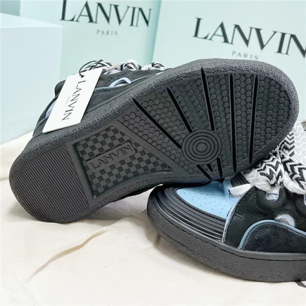 Lanvin Leather Curb Sneakers – LV045 - Image 4