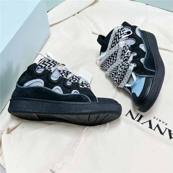 Lanvin Leather Curb Sneakers – LV045 - Image 7