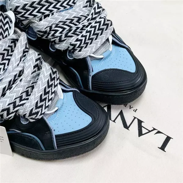 Lanvin Leather Curb Sneakers – LV045 - Image 8