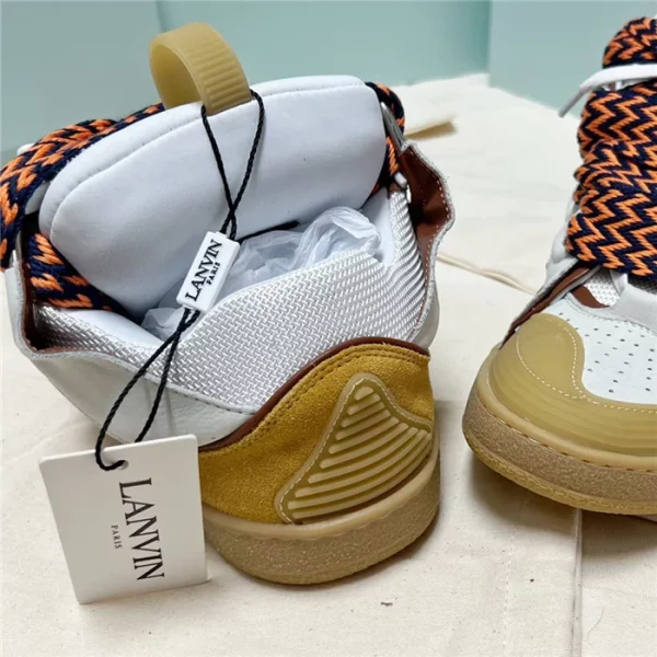 Lanvin Leather Curb Sneakers – LV046 - Image 3