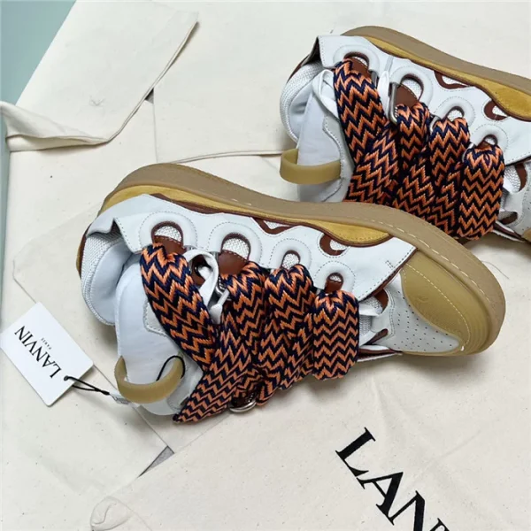 Lanvin Leather Curb Sneakers – LV046 - Image 5