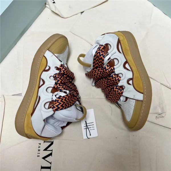 Lanvin Leather Curb Sneakers – LV046 - Image 6