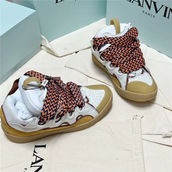 Lanvin Leather Curb Sneakers – LV046 - Image 8