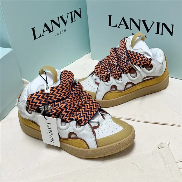 Lanvin Leather Curb Sneakers – LV046 - Image 2