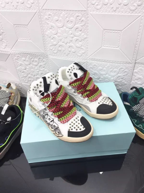 Lanvin Leather Curb Sneakers – LV047 - Image 3
