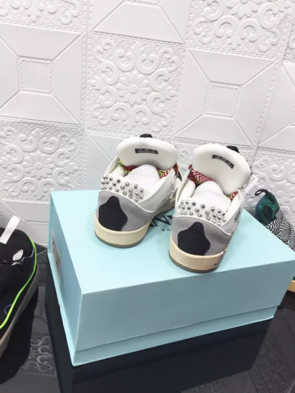 Lanvin Leather Curb Sneakers – LV047 - Image 8