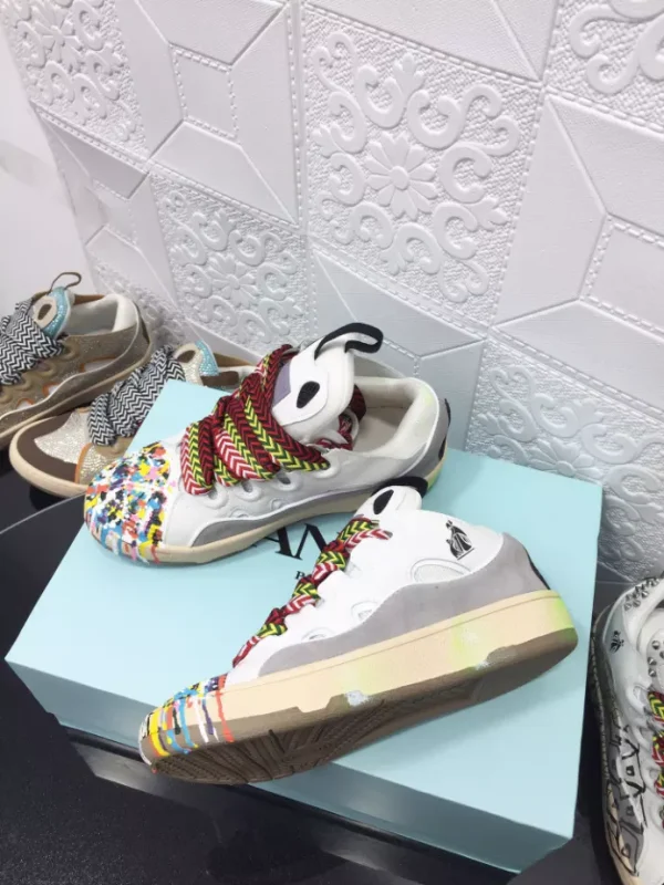 Lanvin Leather Curb Sneakers – LV048 - Image 2
