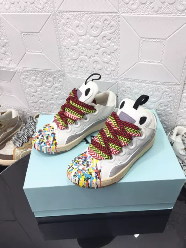 Lanvin Leather Curb Sneakers – LV048 - Image 5