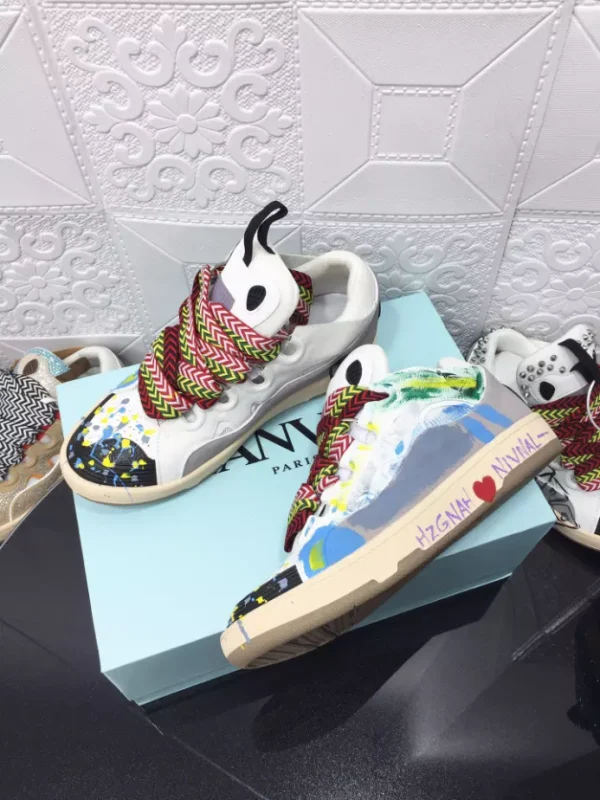 Lanvin Leather Curb Sneakers – LV049 - Image 2
