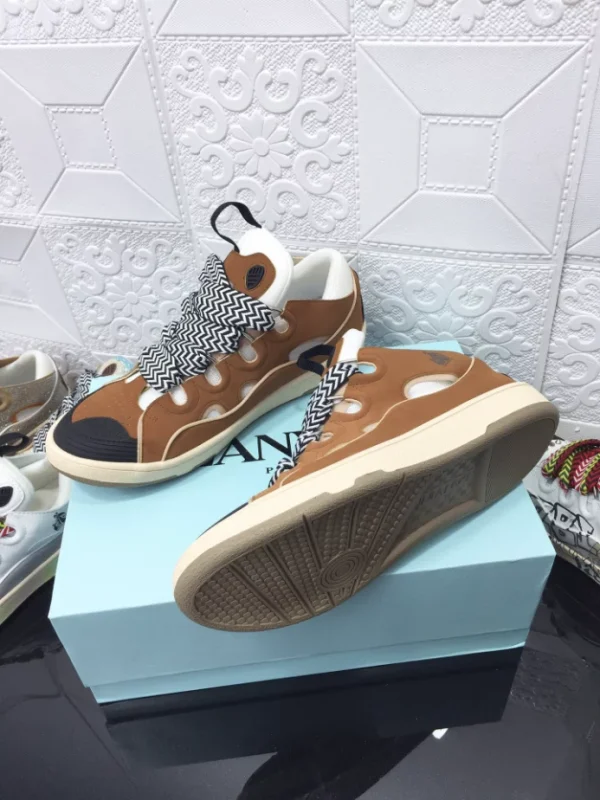 Lanvin Leather Curb Sneakers – LV050 - Image 2