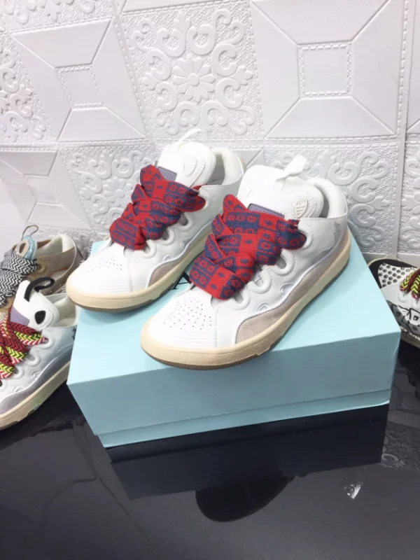 Lanvin Leather Curb Sneakers – LV051 - Image 6